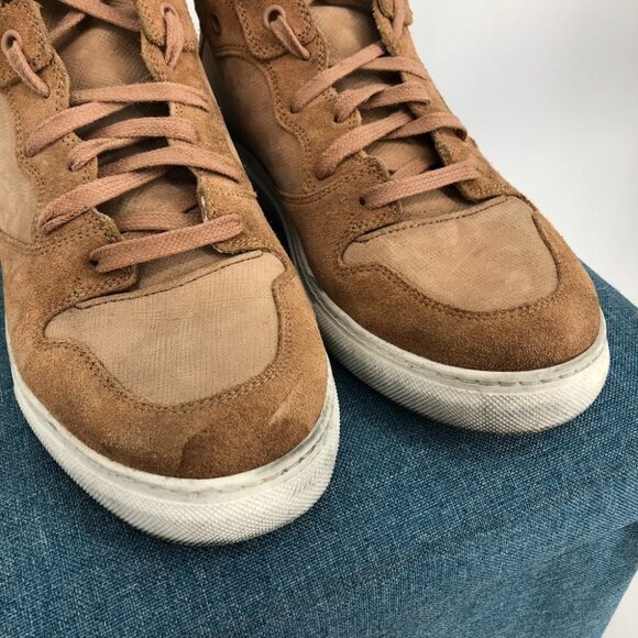 Balenciaga Rose pink suede high top  sneakers size 8.5 - Picture 9 of 16